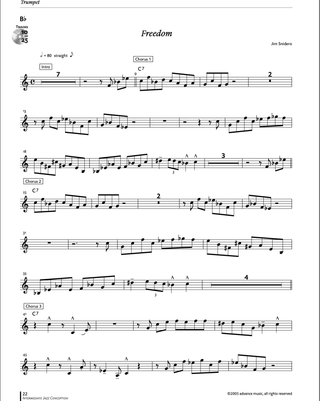 Intermediate Jazz Conception, Trompette