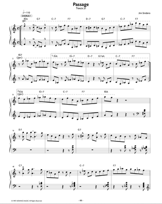 Jazz Conception, Piano (Solo)