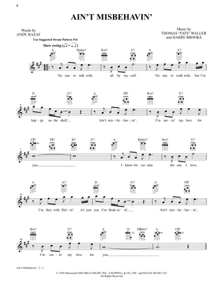 Alfred's Easy Ukulele Songs: Rock and Pop (50 Hits from Across the Decades)