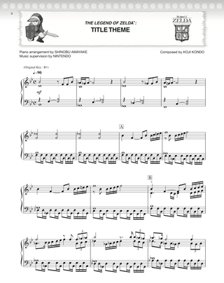 The Legend of Zelda Series (Piano Solo)