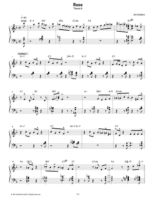 Jazz Conception, Piano (Solo)