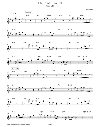 Easy Jazz Conception, Tenor Sax / Soprano Sax