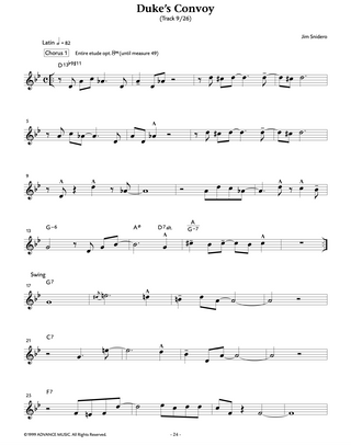 Easy Jazz Conception, Tenor Sax / Soprano Sax