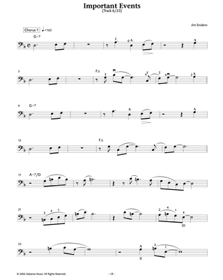 Easy Jazz Conception, Cello