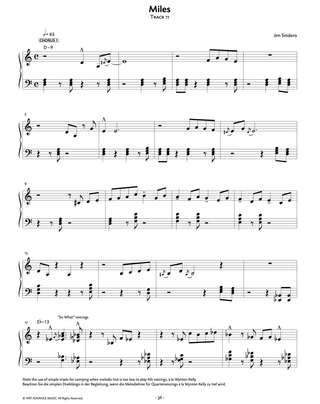 Jazz Conception, Piano (Solo)