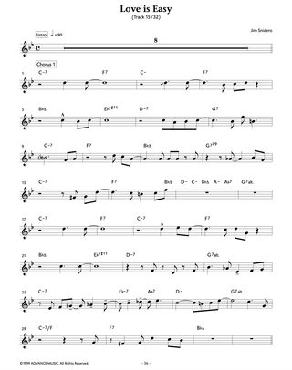 Easy Jazz Conception, Tenor Sax / Soprano Sax