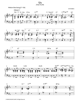 Easy Jazz Conception, Piano Comping