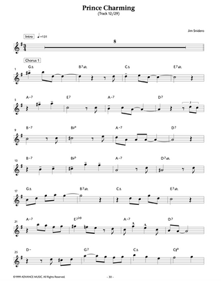 Conception Jazz Facile, Sax Alto / Sax Baryton