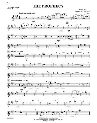 Solos instrumentaux du Seigneur des Anneaux, Sax alto