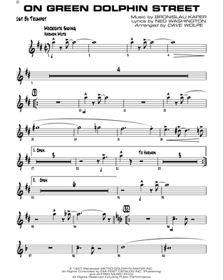 Sittin' In with the Big Band - Vol. 2, Trompette