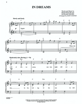 The Lord of the Rings Trilogy (Easy Piano)