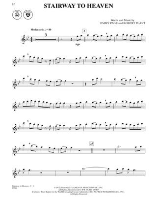Solos Instrumentaux Easy Rock, Flûte
