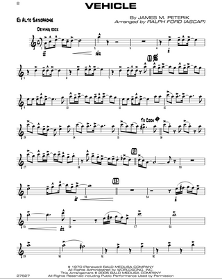 Sittin' In with the Big Band - Vol. 1, Sax alto