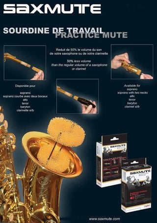 Saxmute Clarinet Mute