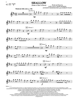 Top Broadway and Movie Songs, Sax alto