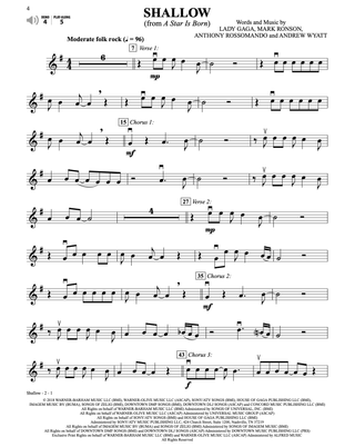 Top Broadway and Movie Songs, Violin