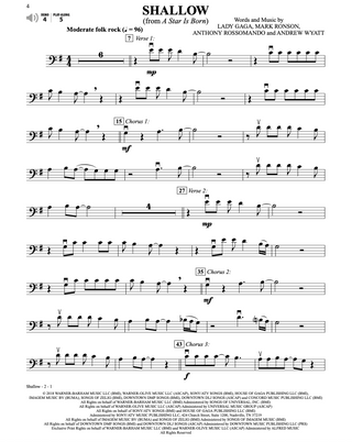 Top Broadway and Movie Songs, Violoncelle