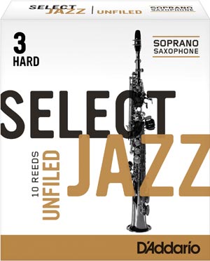 Anches Saxophone Soprano Select Jazz Unfiled