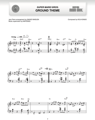 Super Mario Jazz Piano Arrangements