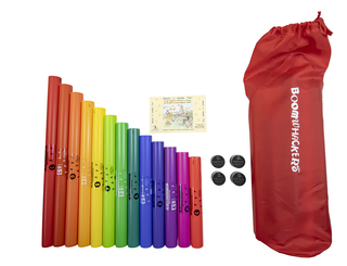 EBoomwhackers 13 Tube Chromatic Octave Pack - New !
