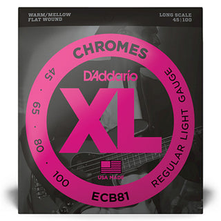 Cordes Guitare Basse D'Addario Chromes