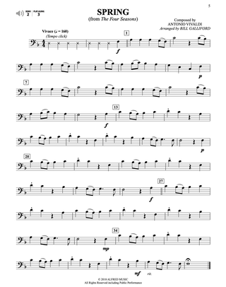 Easy Classical Themes Instrumental Solos, Trombone