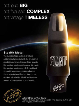 Jody Jazz GIANT Tenor Saxophone Mouthpiece