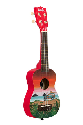 Kala Ukadelic "Graphic Top" Soprano Ukulele