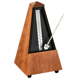 Métronome Wittner Maelzel Pyramidale en Bois Cerisier