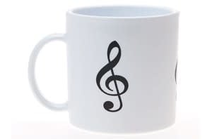 Tasse Plastique Clé de Sol