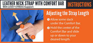 Courroie Basson Protec Less Stress - Cuir