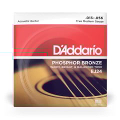 Cordes Guitare Acoustique D'addario Phosphor Bronze EJ26