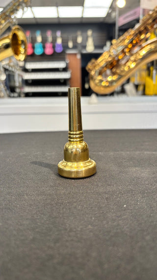 Pre-Owned Small Bore Trombone Gold Plated Mouthpiece