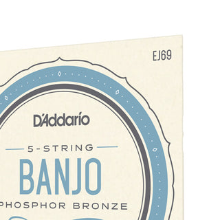 D'Addario 5-String Banjo Strings Phosphor Bronze