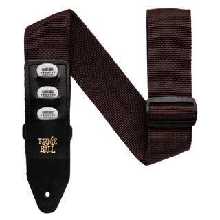 Courroie Guitare Ernie Ball Polypro avec Porte-Plectre