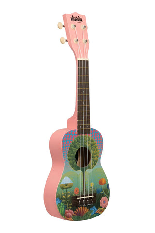 Kala Ukadelic "Graphic Top" Soprano Ukulele