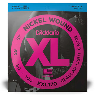 Cordes guitare basse D'Addario Nickel Wound