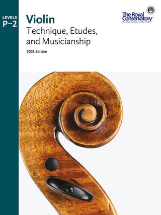 Violin Series (2021 Ed.) - Technique, Etudes, and Musicianship Prep-2