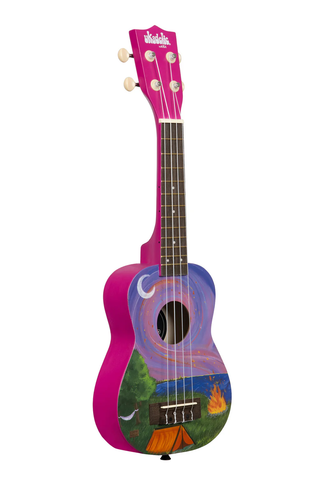 Kala Ukadelic "Graphic Top" Soprano Ukulele