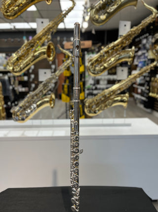 Pre-Owned Bundy II Open-Top Flute, C Foot, Sterling Silver Headjoint