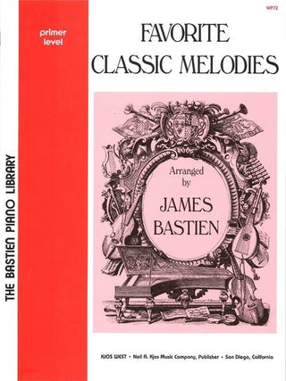 Mélodies Classique Favorites, Niveau Primaire - Piano