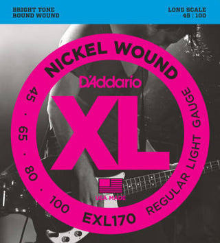 Cordes guitare basse D'Addario Nickel Wound