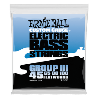 Ernie Ball Flatwound Bass Guitar Strings