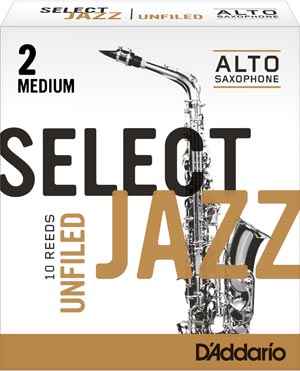 Anches Saxophone Alto Select Jazz Unfiled