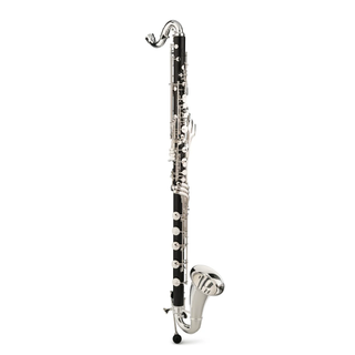 Backun Q-Series Bass Clarinet - Low C, Grenadilla, Silver Keys