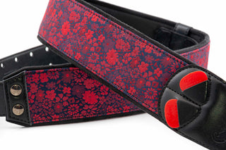 Courroie de Guitare RightOn Daisy Red