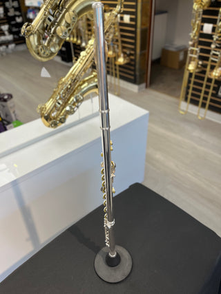 Pre-Owned Sankyo Silversonic Silver Flute (Open Holes, Silver, C-Foot)