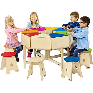 Ensemble de Cajon Meinl Nino Pour Salle de Classe