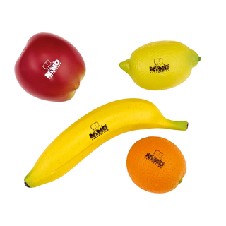 Ensemble de 4 Shaker Meinl Nino Fruits