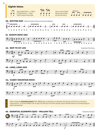 Essential Elements Book 1 (Online) - Electric Bass